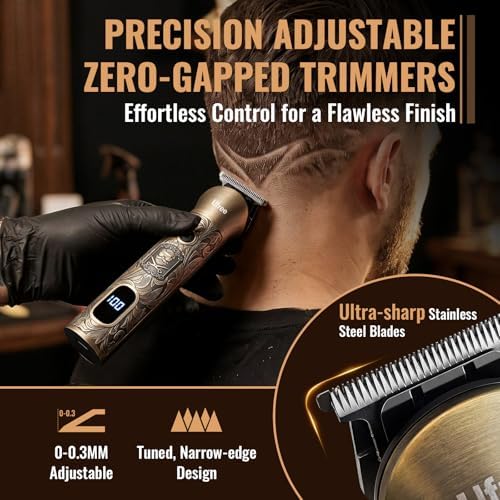 Ufree Hair Clippers for Men, Beard Trimmer, Foil Shaver 3-in-1 Grooming Kit - Image 2