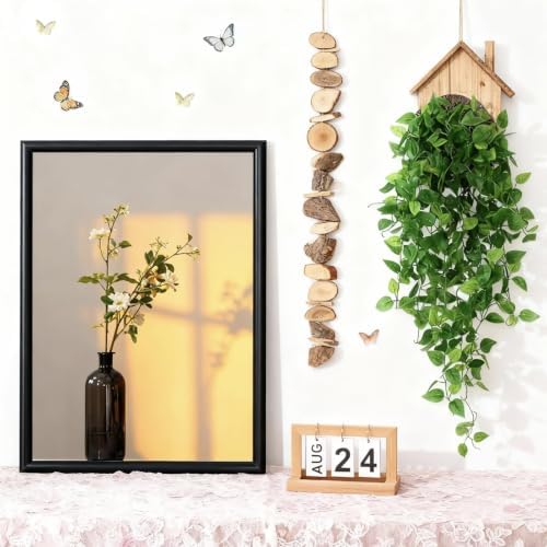 2 Artificial Hanging Vine Plants, Wall, Living Room, Indoor Outdoor Decor - Image 5