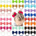CÉLLOT Toddler Hair Accessories - 40pcs 2.75" Elastics Rubber Ribbon Bands, Bows for Baby Girls, Kids & Children by C%C3%89LLOT