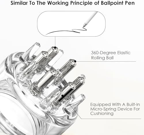 Scalp Applicator Comb,Minoxidil Applicator tool,Hair Oil Essential Serum Liquid Massager for Hair Growth, Follicle Care Treat hair Loss Thinning (Transparent) - Image 2