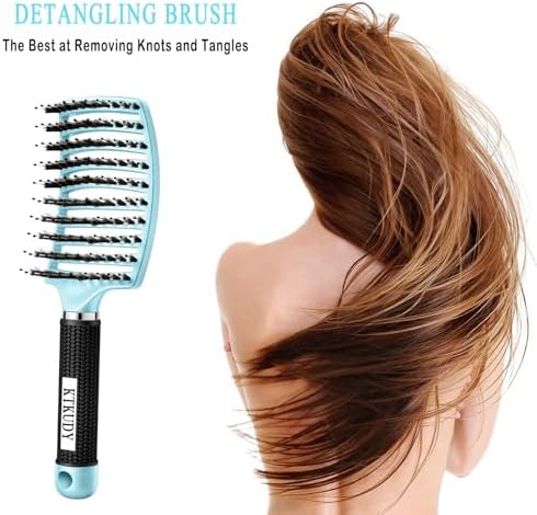 Detangling Brush for Women & Kids, Wet & Dry Hair, All Hair Types - Image 3