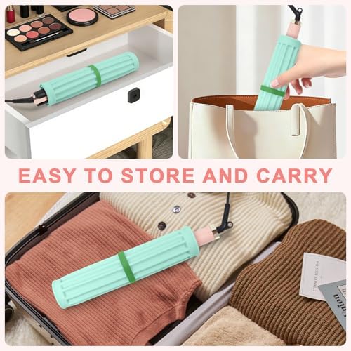 Silicone Heat Resistant Mat for Hair Tools, Oversize, Green - Image 7