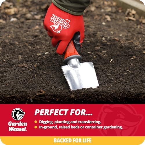 Garden Weasel Heavy Duty Trowel for Planting Digging Cultivating - Image 2