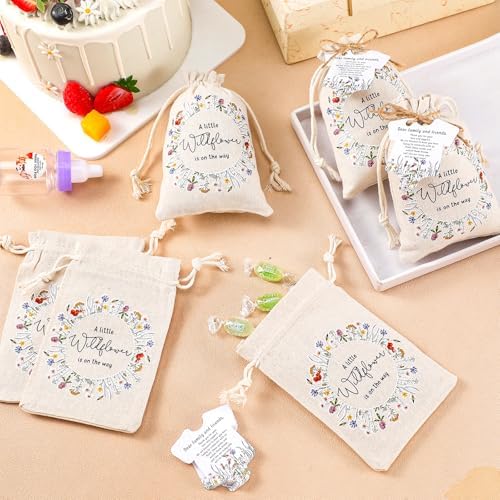 Fumete 25 Sets Wildflower Baby Party Favors for Guests, Wildflower - Image 5
