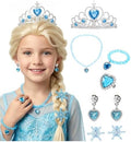 Long Braided Wigs for Kids Blonde Braided Wig Set for Girls Halloween Cosplay Wigs (Blonde/Braided-2) by HORTYZON