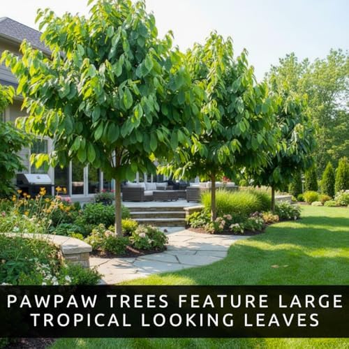 5 Pawpaw Tree Seeds | Asimina Triloba Native Fruit Tree Seeds - Image 6