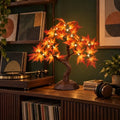 Tabletop Bonsai Tree Light with Decorative Branch by Unknown