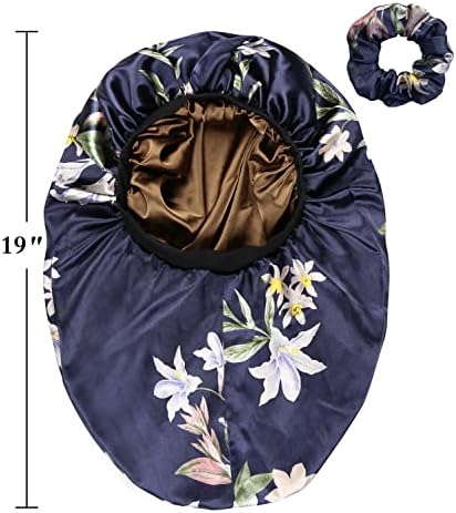 Long Satin Bonnet for Long Hair Large Sleep Cap for Women - Image 3