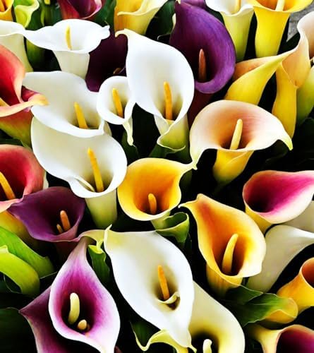 100Pcs Calla Lily Seeds Beautiful Flowers Mix Color Perennial Plant - Image 5