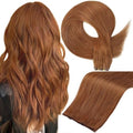 Full Shine Hand Tied Hair Extensions Human Hair Add Volume 16 Inch 50g by FullShine