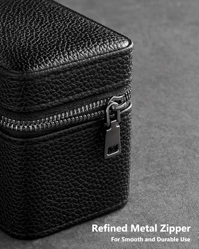 ProCase Single Watch Travel Case for Men, Portable Watch Holder -Black - Image 5