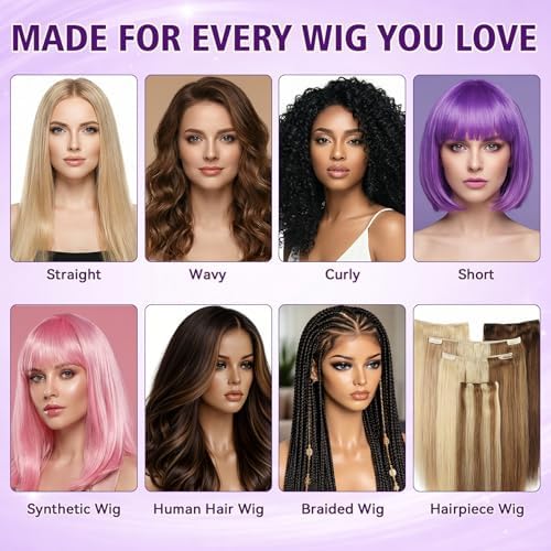 Wig Spray, Synthetic Wig Spray, Detangling, Frizz Control, Hydrating Conditioning, Shine Wig Care Spray, for Synthetic and Human Hair Wigs, Wig Accessories, 120ml - Image 3
