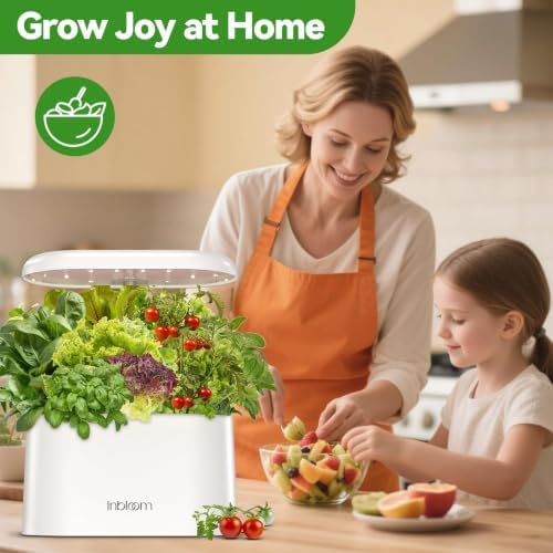 inbloom 12-Pod Fruit Seed Pod Kit for AeroGarden, iDOO, Ahopegarden Hydroponic Growing System, Included Strawberry, Cucumber, Green Pepper, Golden Tomato, Radish, Dwarf Pea, Beet, 400+ Seeds - Image 6