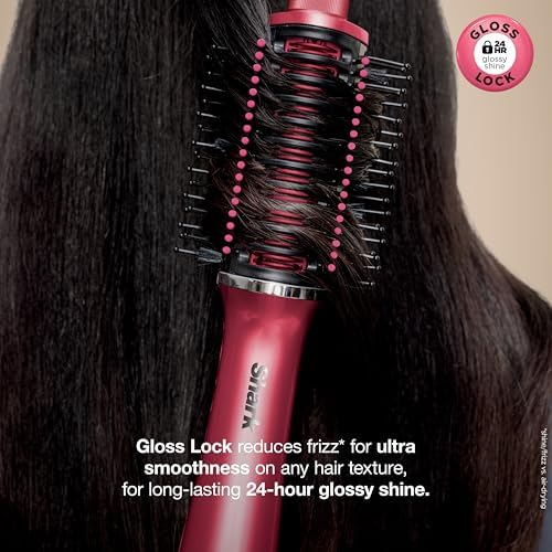 Shark Glossi 2-in-1 Hot Tool & Air Glosser, Raspberry Pink, HT302BP - Image 3