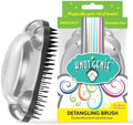 Knot Genie Detangling Brush, Peaceful Pewter by KnotGenieDetanglingBrush