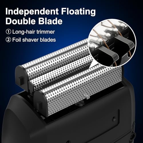 Ufree Hair Clippers for Men, Beard Trimmer, Foil Shaver 3-in-1 Grooming Kit - Image 4