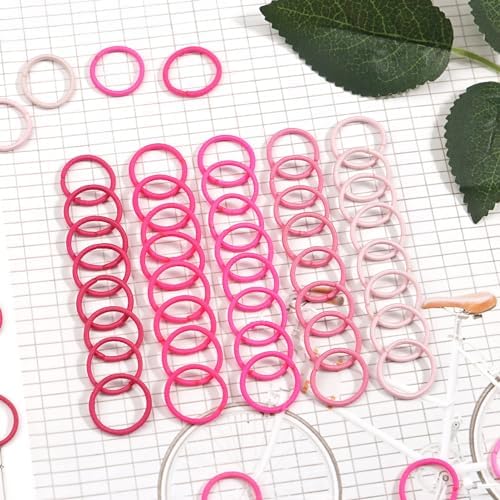 CÉLLOT 360PCS Small Hair Ties,2cm in Diameter Rubber Elastic Ties for Baby - Image 4