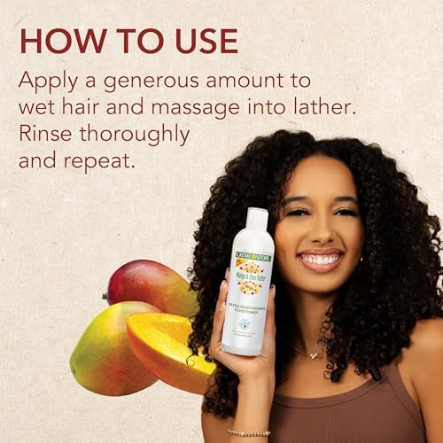 Creme of Nature Conditioner with Mango & Shea Butter, Ultra Moisturizing for Dry Dehydrated Hair, 12 Fl Oz (Pack of 2) - Image 5