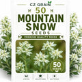 Garden Seeds for Planting, 50 Mountain Snow Flower by CZGrain