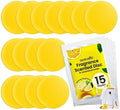 SereneLife Fragrance Disc 15pcs Lemon Scented Fragrance Disc, Suitable for Towel Warmer Buckets Convenient Size Fits in Most Air Freshener Holders Fresh Aroma Stays for 30 to 60 Days by SereneLife