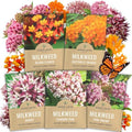 Milkweed Seed Variety Pack | 5 Individual Packs - 2026 Season - Showy, Pink Swamp, Butterfly Orange, Common Pink, Blood Flower | for Planting | by Sweet Yards by SweetYards