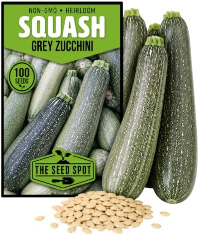 100+ Summer Squash Seeds for Planting - Heirloom Non GMO by Unknown