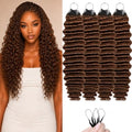Human Crochet Hair for Black Women Feather Miracle Knots Crochet Human Hair by Jinhui