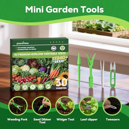 30 Vegetable Seeds Variety Pack, 17240+ Non-GMO Heirloom Seeds for Planting Vegetables and Fruits in Individual Seed Packets, Home Garden Seeds for Hydroponic, Indoor and Outdoors Gardening - Image 6