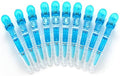 10pcs/set Multicolor Croc Clips Transparent Plastic Hairdresser Clip Hair Styling Sectioning Barrettes Non Slip Alligator Clip Salon DIY Accessories Hairpins for Women and Girls(10pcs-Blue) by Liasun