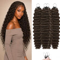 Human Crochet Hair for Black Women Feather Miracle Knots Crochet Human Hair by Jinhui