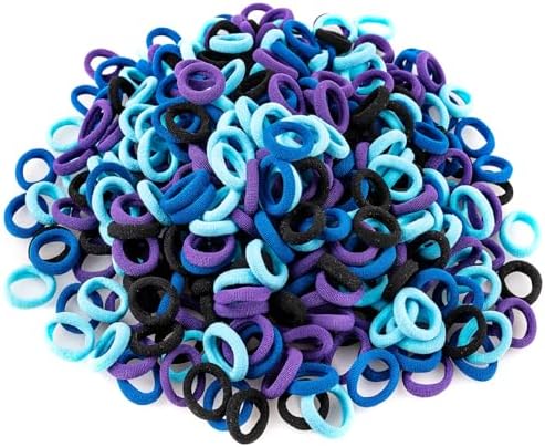 TVINLIK 400 PCS Baby Hair Ties – No Damage Elastic Ponytail Holders by Unknown