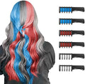 Hair Chalk Comb – Temporary Dye for Kids, Washable & Fun for Parties by ColoryourlifewithMSDADA