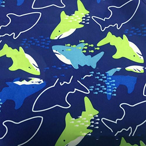AKOAK Children Cartoon Dolphin Patterned Hair Cut Cap Waterproof Hairdresser Dressing Salon Gown Apron Cloak Cloth for Salon - Image 5