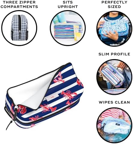 SCOUT 3-Way Toiletry Bag for Women - Travel Makeup Organizer, Catch of Day - Image 2