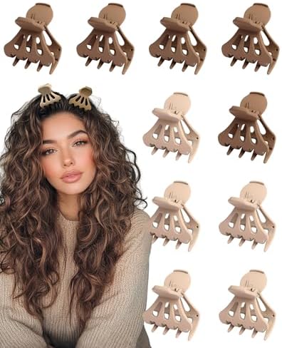 10 Hair Volume Clip curly hair clips，Root Clips for Curly Hair Volume and Claw Clips for Thick Hair. by NAISIER