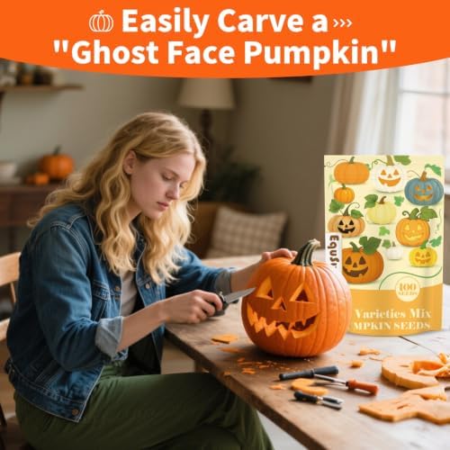Mix Pumpkin Seeds for Planting 10 Variety, 100 Heirloom Vegetable Seeds - Image 5