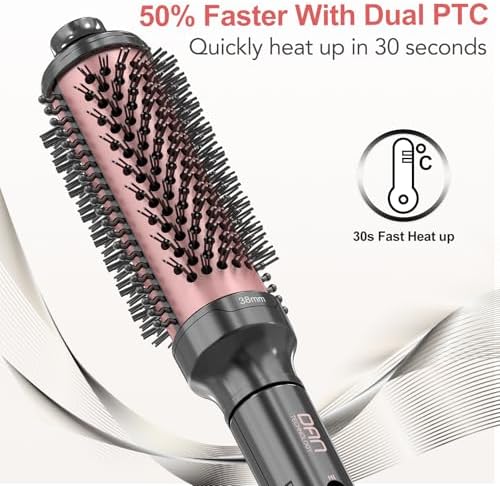 1.5 inch Thermal Brush, Dual Voltage Heated Round brushe,Curling Brush - Image 3