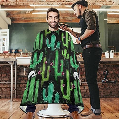 Barber Capes Polyester Hair Cutting Salon Cape with Snaps Beard Bib Hairdresser Gown Stylist Cape For Men Women - Image 2