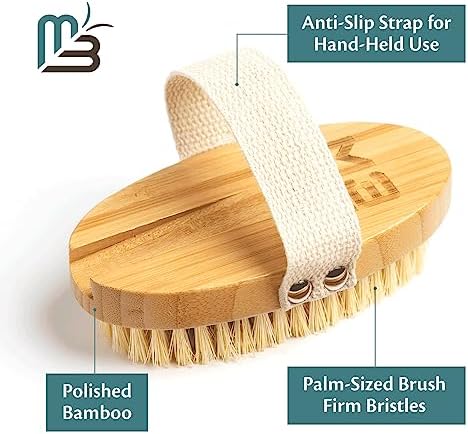 Firm Dry Brush for Body, Firming & Exfoliating Body Brush by M3 - Image 5