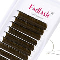 Eyelash Extensions D Curl Individual Lashes 0.15 Mixed Tray 8-14mm by FADLASH