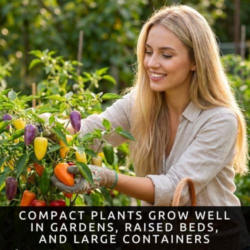 Five Color Pepper Seeds for Planting Sweet Pepper Mix - 100 Premium Seeds - Image 5