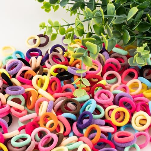 400 Pcs Toddler Hair Ties, Small No Damage Elastic Hair Bands - Image 6