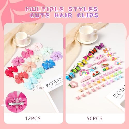 Hair Accessories Set Gifts for Toddler Kids Baby Little Girl - Image 3