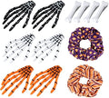 ASTARON 12 Halloween Hair Clips Scrunchies Accessories Set, Girls Dress Up by ASTARON