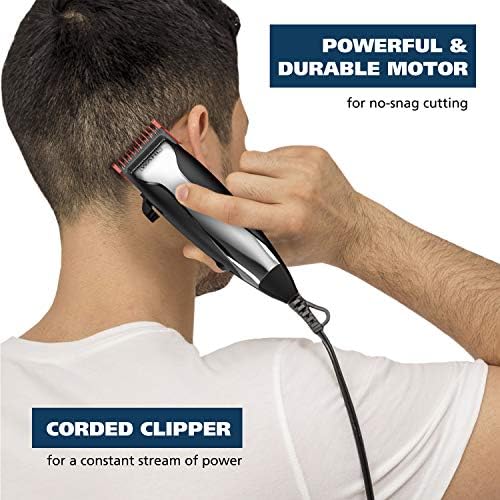Wahl Home Haircutting Corded Clipper Kit with Adjustable Taper Lever,and 10 Color Coded Guards for Easy Clipping & Trimming - Model 79722,(Pack of 6) - Image 4