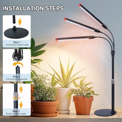 Tabletop Grow Lights for Indoor Plants, Seed Starting, Veg - Image 3