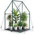 Mini Greenhouse for Indoor Outdoor: Ohuhu Portable Green House with Waterproof Pad for Small Plants Nursery Germination, 36"x36"x58.5" Heavy-Duty PVC Cover Tent Humidity Dome Seedling Accessory by Ohuhu