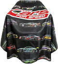 Barber Cape for Men Professional Hair Cutting Salon Cape with Snaps Waterproof Hairdressing Styling Cape Gown Apron- 63”× 56”(Racing Cars), Black by Unknown