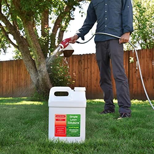 Extreme Grass Growth Lawn Booster- Liquid Spray Concentrated Fertilizer with Humic Acid- Any Grass Type- Simple Lawn Solutions (2.5 Gallon) - Image 6