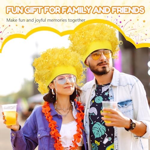 Crazy Wig Hairy Headband Hat - Image 4